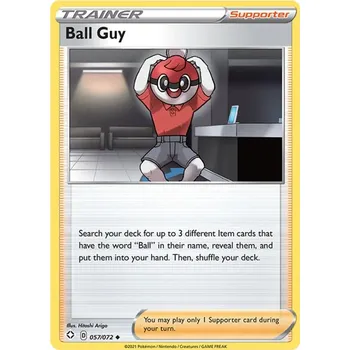 Karetní hra Ball-Guy 057/072 - Shining Fates Typ karty: Reverse Holo