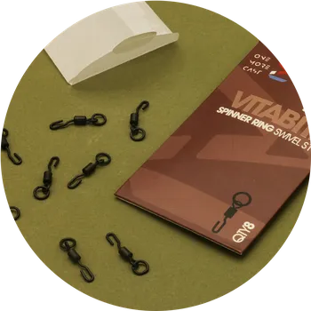 One More Cast Obratlík Vitabitz Spinner Ring Swivel 8 ks Velikost 11