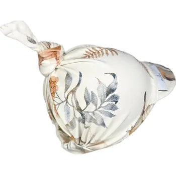 Šátek Mimilove Bavlněný dětský šátek s kšiltem 1-5 let Kouzelný podzim