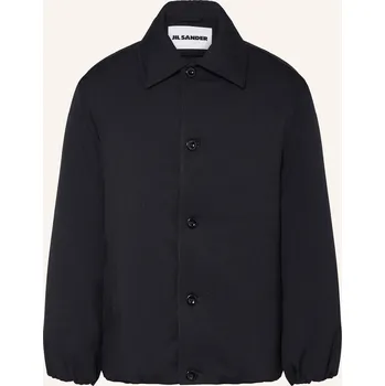 Pánská bunda Jil Sander Pánská Péřová Bunda, tmavě modrá, 50