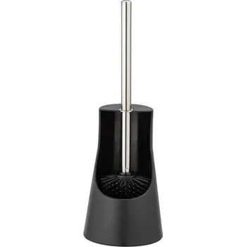 Toaletní kartáč se silikonovou štětkou, 12,3 cm x 12,3 cm x 38 cm, WENKO