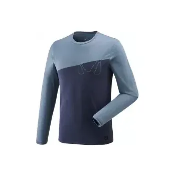 Pánské tričko Millet Golden TS LS Men L ink / teal blue
