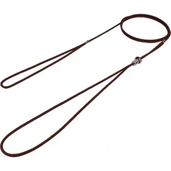 Vodítko pro psa BAFPET Předváděcí vodítko, LANKO 3mm - Hnědá