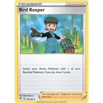 Sběratelská karetní hra Bird Keeper 159/189 - Darkness Ablaze Typ karty: Reverse Holo