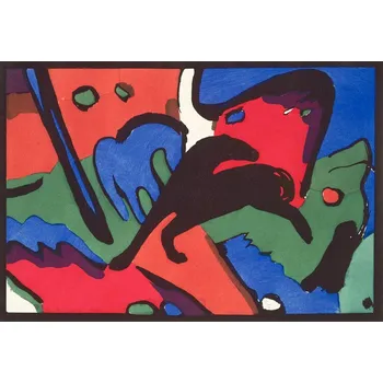 Plakát Plakát, Obraz - The Blue Rider with Franz Marc, Wassily Kandinsky