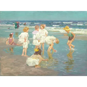 Plakát Plakát, Obraz - A Holiday, Edward Henry Potthast