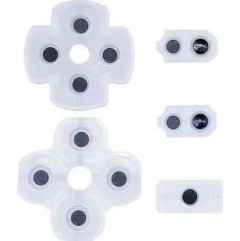 Herní konzole Sada gumových podložek tlačítek ovladače PS4 DualShock JDM-050 a JDM-055