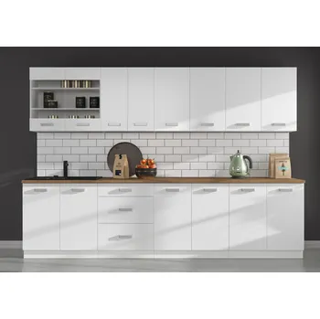 Kuchyňská linka Kuchyňská linka EKO WHITE BÍLÝ MAT / BÍLÁ VI