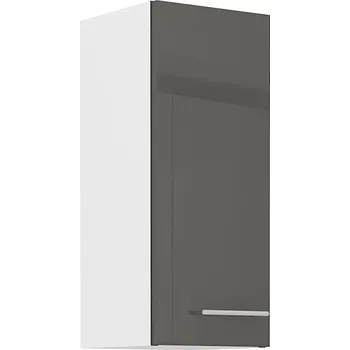 Kuchyňská skříňka Horní dveřová skříňka LARA GREY 30 G-72 1F
