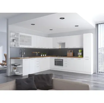 Kuchyňská linka Kuchyňská linka EKO WHITE BÍLÝ MAT / BÍLÁ III