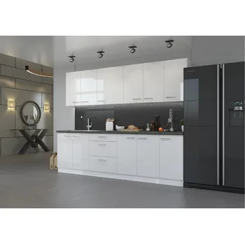 Kuchyňská linka Kuchyňská linka LARA WHITE bílý mat / HG bílý lesk I