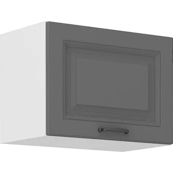 Kuchyňská skříňka Horní výklopná skříňka na digestoř STILO DUSTGREY / BÍLÝ MAT 50 GU-36 1F