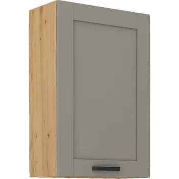 Kuchyňská skříňka Horní dveřová skříňka LUNA CLAYGREY / DUB ARTISAN 60 G-90 1F