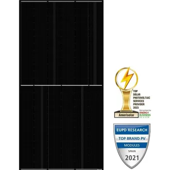 solární panel Xtend Solarmi AS-7M144N-BHC-585 Solární panel, monokrystalický, 585Wp, 144 článků, MPPT 42V, N-Type TOPCon, černý, SVT36726 AS-7M144N-BHC-585