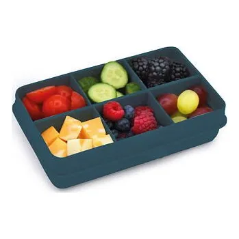 Svačinový box Melii Snackle Box krabička na svačinu mini - Luxe modrá