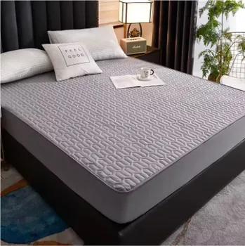 Chránič matrace Voděodolné a antibakteriální prostěradlo/chránič na matrace Barva: Šedá, Velikost: 100x200 cm