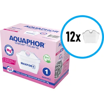 Filtrační konvice AquaShop Maxfor+ B25 Mg - AKČNÍ SET 12 kusů