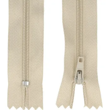 Zip Spirálový zip v béžové barvě 20cm I-3C0-20-307