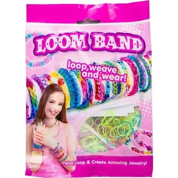 kreativní sada Sada barevných gumiček LOOM BAND 09671