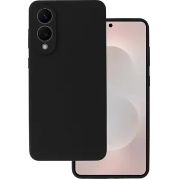 Pouzdro na mobilní telefon Zadní kryt Silicone Lite pro Samsung Galaxy S25 Edge black