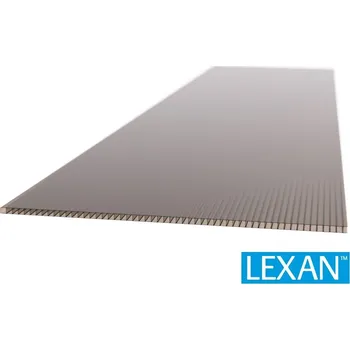 Polykarbonátová deska Polykarbonátová deska LEXAN komorová 6 mm bronz 2UV Délka: 1000, Šířka: 1050