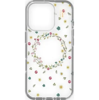 Pouzdro na mobilní telefon Kryt iDeal Of Sweden Clear Case Mid s Magsafe pro Apple iPhone 16 Pro Max Petite Floral
