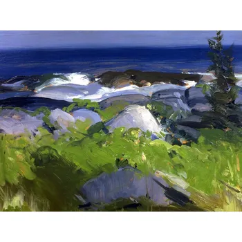 Plakát Plakát, Obraz - Vine Clad Shore, George Wesley Bellows