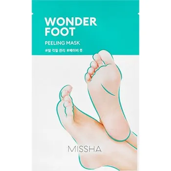Kosmetika na nohy MISSHA Wonder Foot Peeling Mask – Intenzivní peelingová maska na nohy
