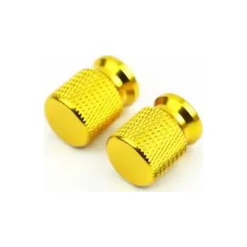 Horské kolo Kryt vzduchového ventilku - Zlatý