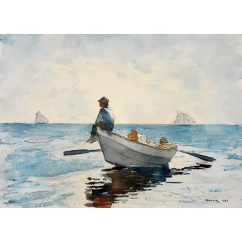 Plakát Plakát, Obraz - Boys in a Dory (1880), Winslow Homer