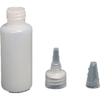 PLASTOVÁ DÁVKOVACÍ LAHVIČKA S APLIKÁTOREM 30ml ESD PRO LEPIDLA, CHEMII A KAPALINY