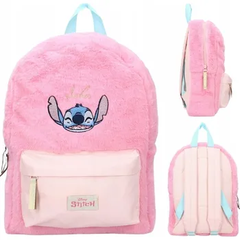 Dětský batoh Školní batoh jednokomorový Lilo a Stitch Vadobag růžový