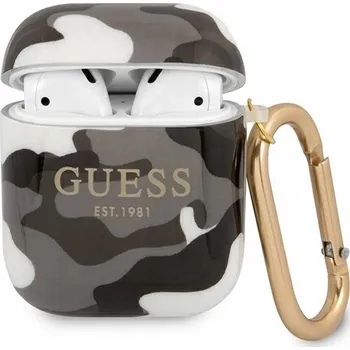 Příslušenství pro sluchátka Pouzdro Guess Camo Collection GUA2UCAMG pro Apple AirPods