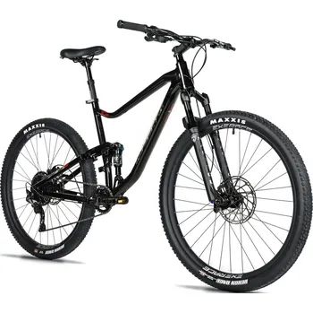 Horské kolo Celoodpružené horské kolo LEADER FOX TRION 29", model 2026-1, barva black