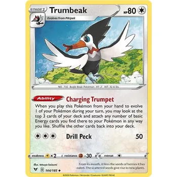 Sběratelská karetní hra Trumbreak 144/185 - Vivid Voltage Typ karty: Reverse Holo