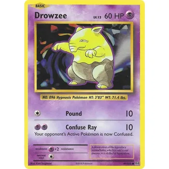 Sběratelská karetní hra Drowzee 049/108 - Evolutions Typ karty: Non-Holo