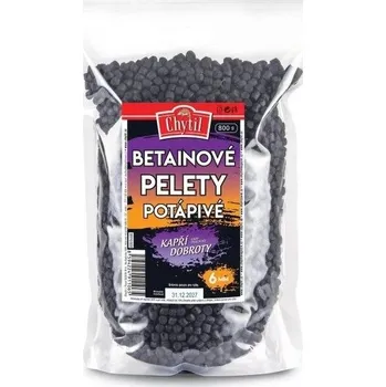 Návnadová surovina Chytil Betainové Pelety Potápivé 800 g 4 mm
