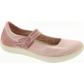Dámské baleríny SUNNI SABBI Dámské růžové textilní balerínky MISEN055-CUARZO-845 Velikost 38