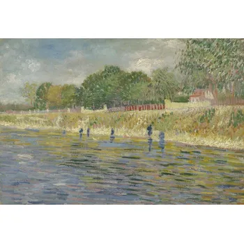 Plakát Plakát, Obraz - Bank of the Seine, 1887, Vincent van Gogh
