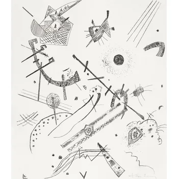 Plakát Plakát, Obraz - Small Worlds (1922), Wassily Kandinsky