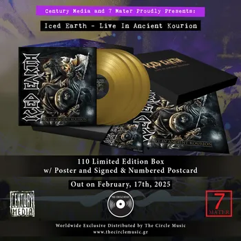 Zahraniční hudba ICED EARTH– Live In Ancient Kourion / 3 LP / Luxurious Box (Limi