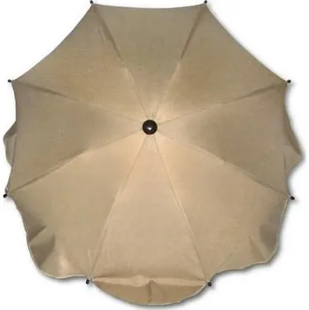 Slunečník na kočárek - béžový