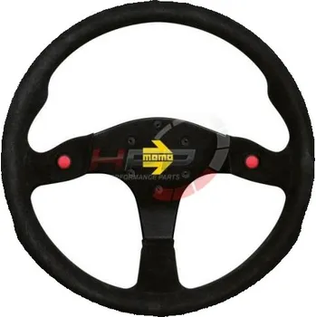 Tuning Volant Momo Modell 80 350mm - černý/černý - semiš