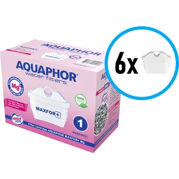 Filtrační konvice Filtrační vložka AQUAPHOR Maxfor+ B25 Mg - AKČNÍ SET 6 kusů