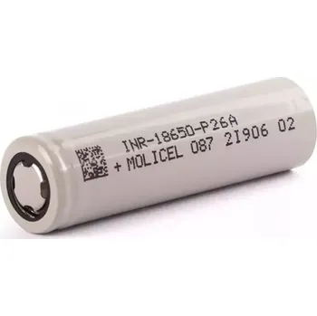 Článková baterie Baterie Molicel INR18650-P26A 2600mAh - 35A