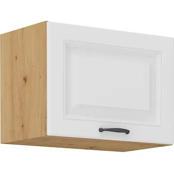 Kuchyňská skříňka Horní výklopná skříňka na digestoř STILO BÍLÁ / DUB ARTISAN 50 GU-36 1F