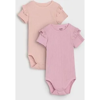 Sinsay - Sada 2 body - fialová - ZF655-44X - ZF655-44X-98