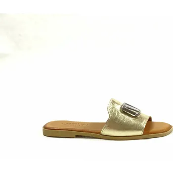 Dámské pantofle OBUV SC+S EN L25-483 GOLD dámské vycházkové pantofle Velikost: 40