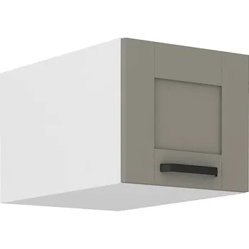 Kuchyňská skříňka Horní nadstavbová skříňka LUNA CLAYGREY / BÍLÝ MAT 40 NAGU-36 1F