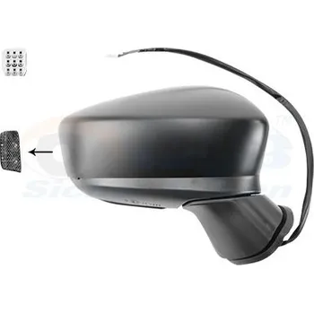 Auto zrcátko Vnější zpětné zrcátko VAN WEZEL 2744806